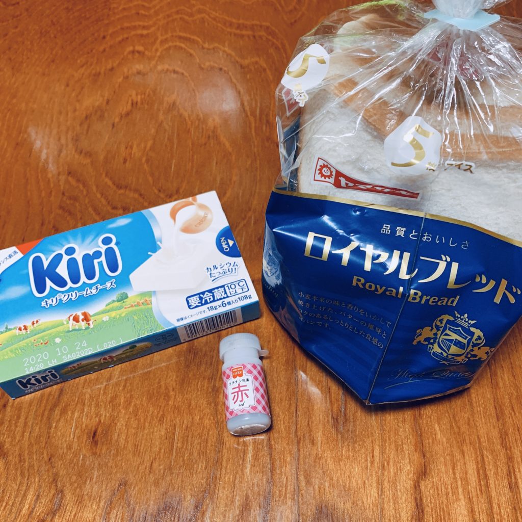ウェーブトースト 必要な材料の写真