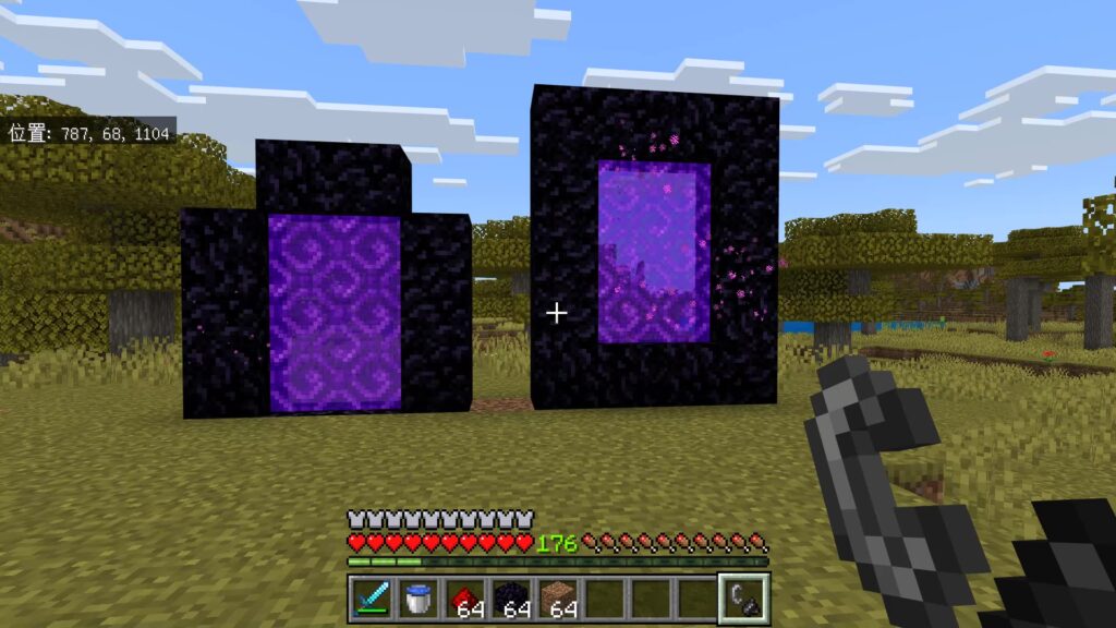 マイクラ　ネザーゲート