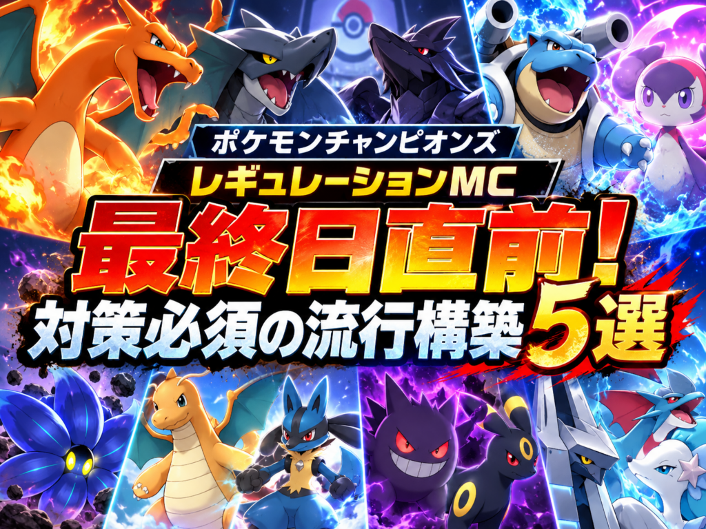 ポケモンチャンピオンズレギュレーションMC